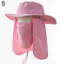 Load image into Gallery viewer, Outdoors Fishing Sun-resistant Breathable Long Neck Cover Flap Hat Cap Sunhat