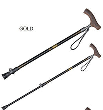 Load image into Gallery viewer, T Handle Aluminum Walking Stick
