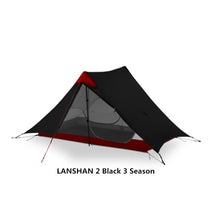 Load image into Gallery viewer, 2018 LanShan 2 3F UL GEAR 2 Person Oudoor Ultralight Camping Tent 4 Season Professional 15D Silnylon Rodless Tent