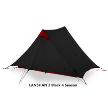 Load image into Gallery viewer, 2018 LanShan 2 3F UL GEAR 2 Person Oudoor Ultralight Camping Tent 4 Season Professional 15D Silnylon Rodless Tent