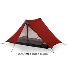 Load image into Gallery viewer, 2018 LanShan 2 3F UL GEAR 2 Person Oudoor Ultralight Camping Tent 4 Season Professional 15D Silnylon Rodless Tent