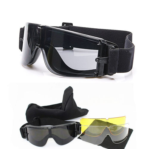 Military Airsoft X800 Tactical Goggles USMC Tactical Sunglasses Glasses Army Paintball Goggles