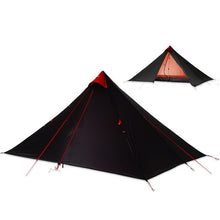 Load image into Gallery viewer, Silicone Coating Rodless Double Layers Tent single 1 Person 3 Season  tent
