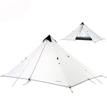 Load image into Gallery viewer, Silicone Coating Rodless Double Layers Tent single 1 Person 3 Season  tent