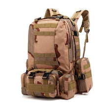 Load image into Gallery viewer, 600D Oxford 55L Tactical Molle Backpack