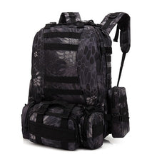 Load image into Gallery viewer, 600D Oxford 55L Tactical Molle Backpack