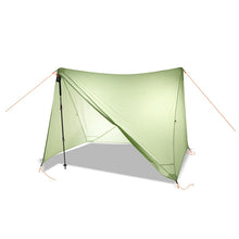 Load image into Gallery viewer, 20D Double Side Silicon Coated Nylon Ultra Light Tarp Outdoor Camping Shelter Rainfly