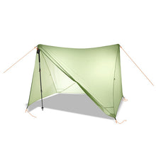 Load image into Gallery viewer, 20D Double Side Silicon Coated Nylon Ultra Light Tarp Outdoor Camping Shelter Rainfly