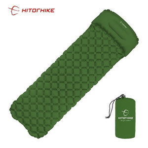 Hitorhike innovative sleeping pad fast filling air bag