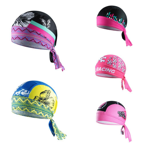 New Women Outdoor Sports MTB Cycling Pirate Head Wrap Scarf Bandana Headwear Hat Cap