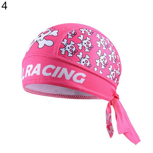 New Women Outdoor Sports MTB Cycling Pirate Head Wrap Scarf Bandana Headwear Hat Cap