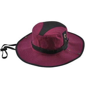 Professional Unisex Casual Cotton Wide Brim Visor Outdoors Travel Summer Fishing Cap Sun Hat