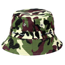 Load image into Gallery viewer, Cool Camouflage Sun Block Bucket Hat Outdoor Breathable Hiking Fishing Cap