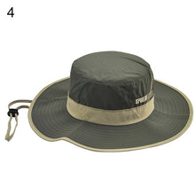 Load image into Gallery viewer, Cool Foldable Outdoor Travel Climbing Fishing Fisherman Hat Unisex Casual Sun Cap