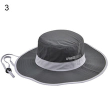 Load image into Gallery viewer, Cool Foldable Outdoor Travel Climbing Fishing Fisherman Hat Unisex Casual Sun Cap