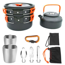 Load image into Gallery viewer, Outdoor Tableware Camping Pan Set