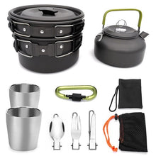 Load image into Gallery viewer, Outdoor Tableware Camping Pan Set