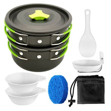 Load image into Gallery viewer, Camping Cookware Set